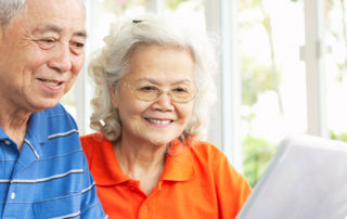 Senior citizen online safety