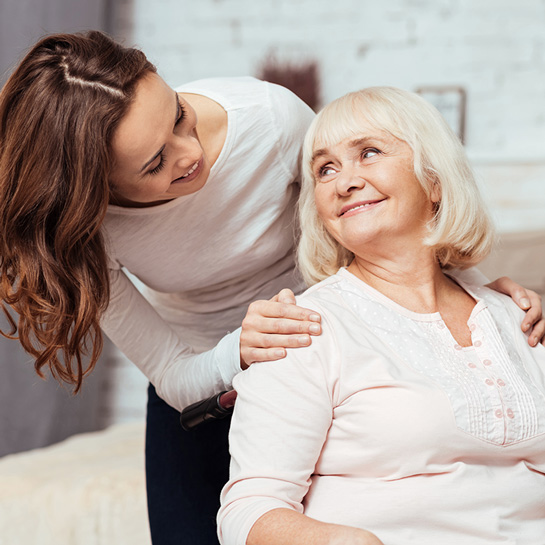 Caregiving seniors with heart failure