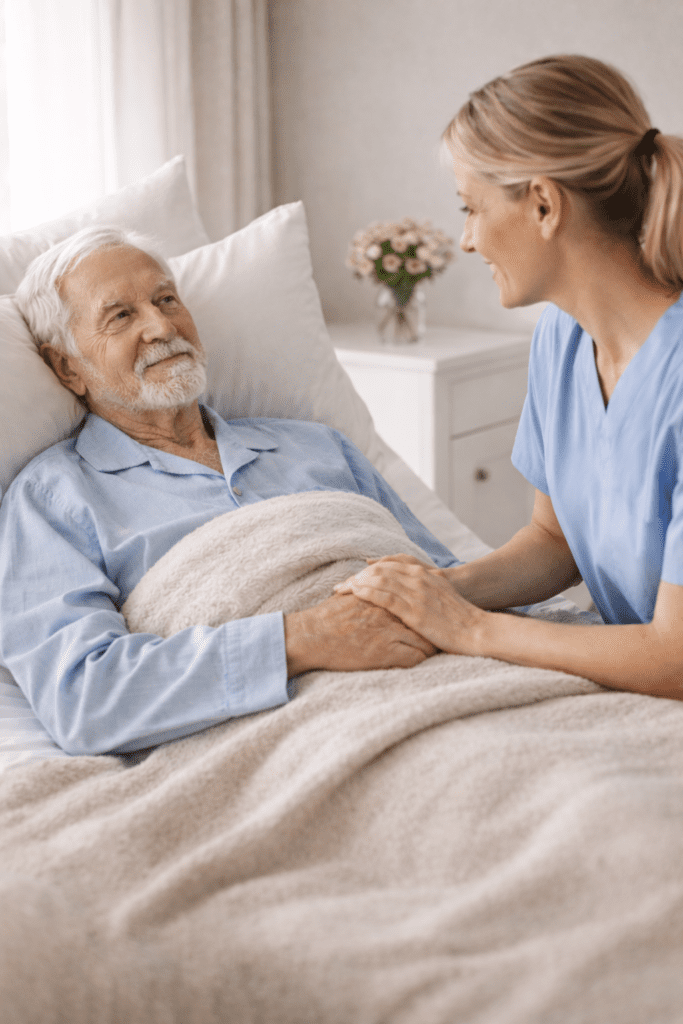 Senior home palliative care