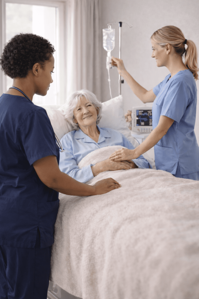 specialized nursing and medical support for complex needs