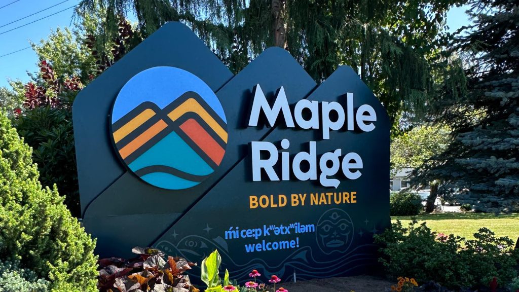 Maple Ridge sign Calgary Skyline services for seniors