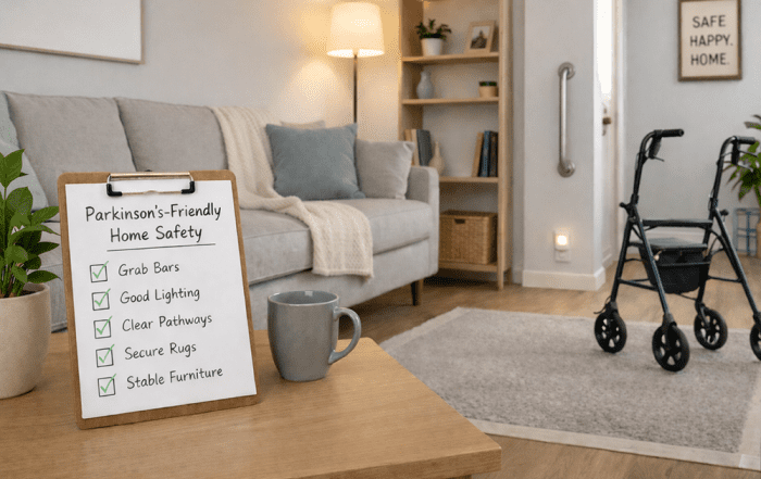 creating a safe home for those living with Parkinson's disease
