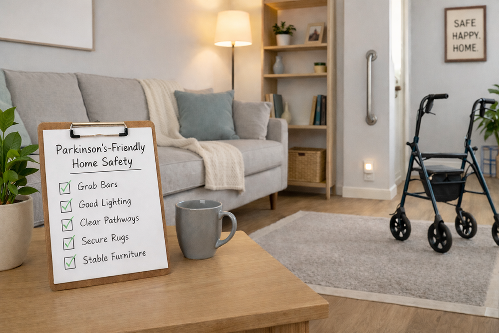 creating a safe home for those living with Parkinson's disease