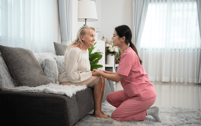 senior at home care